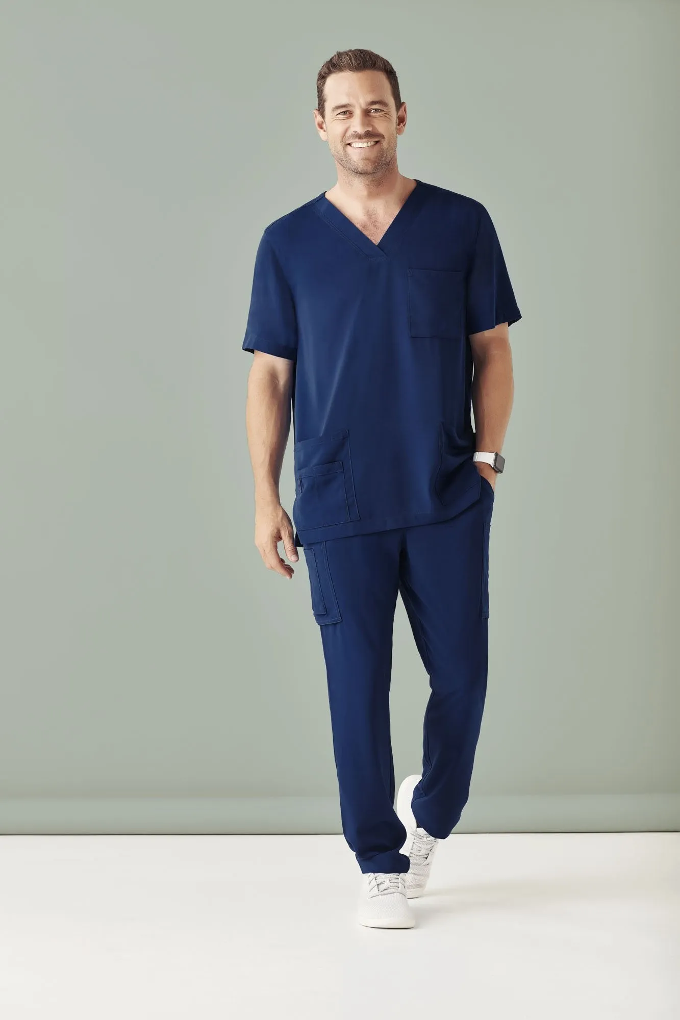 Mens V-Neck Scrub Top